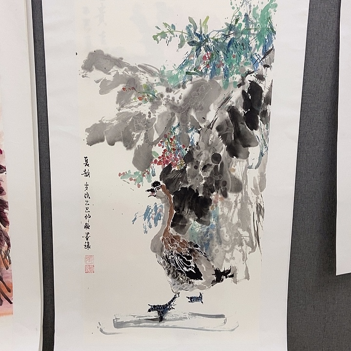 国画手写手绘作品国画101