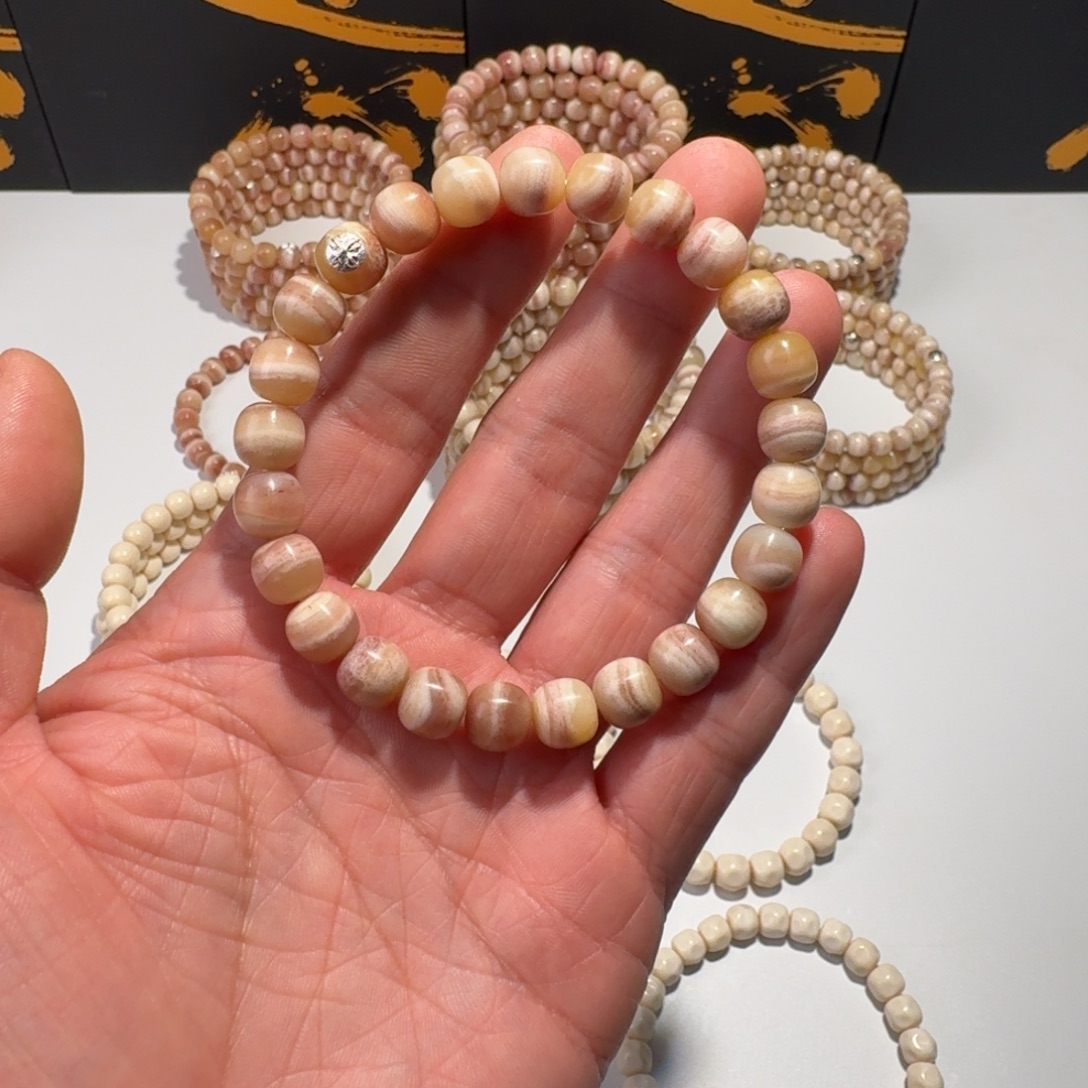 手串/手链驼骨驼骨血料三花手串