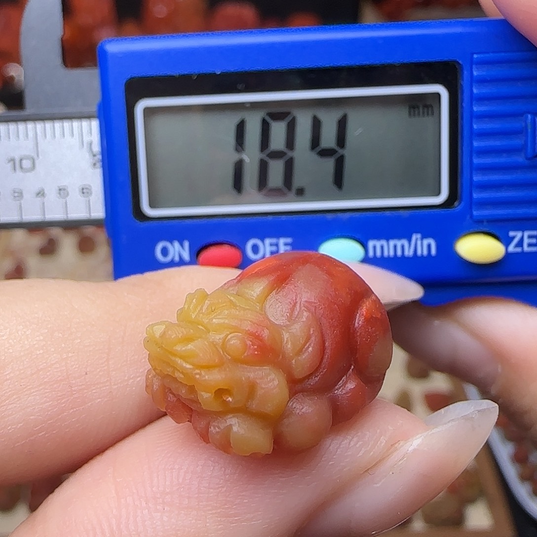 南红玛瑙未镶嵌吊坠(不含链)