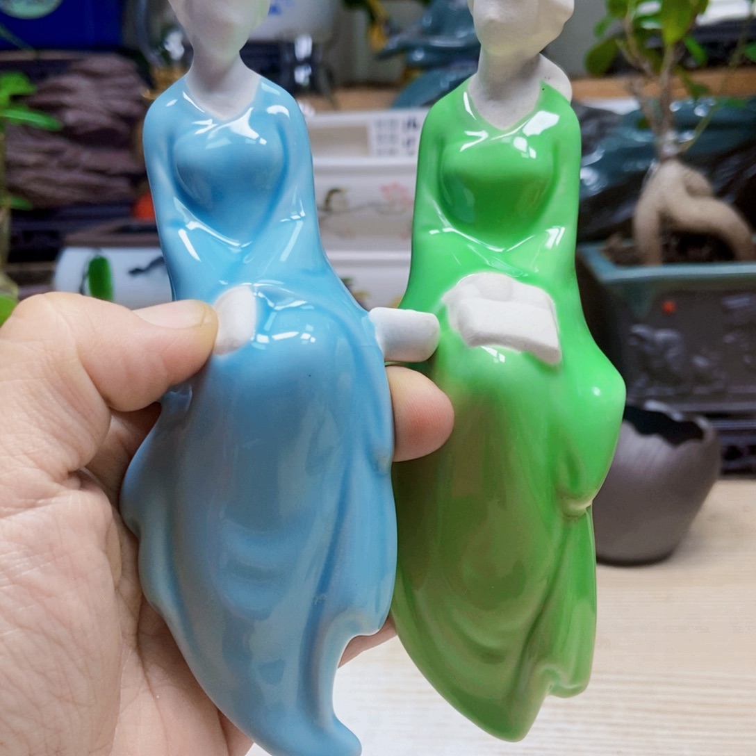 瓷片陶瓷花盆陶瓷艺术