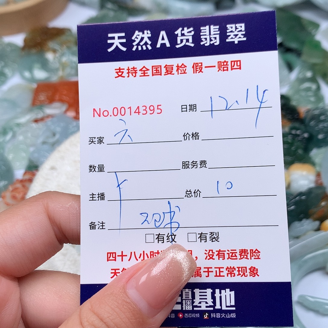 六***六翡翠未镶嵌颈饰11