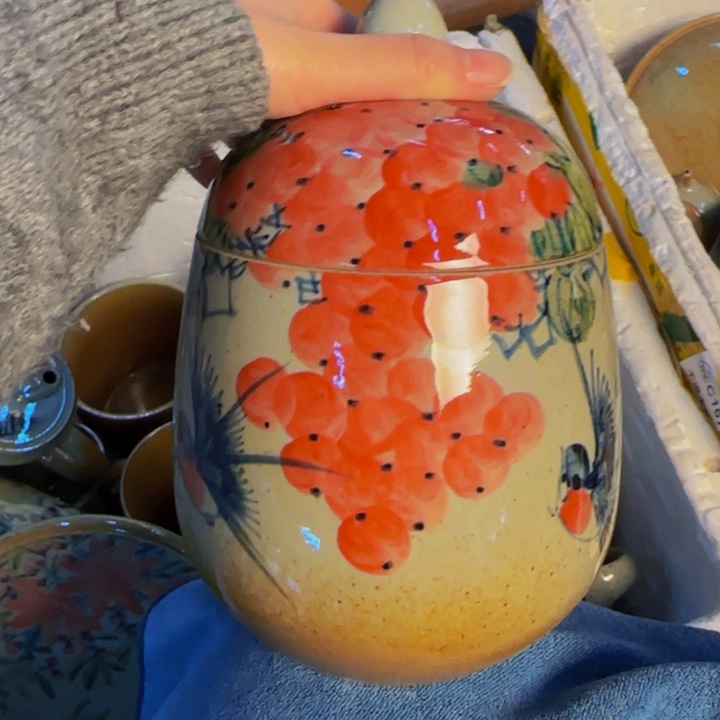 瓷片景德镇陶瓷手工手绘