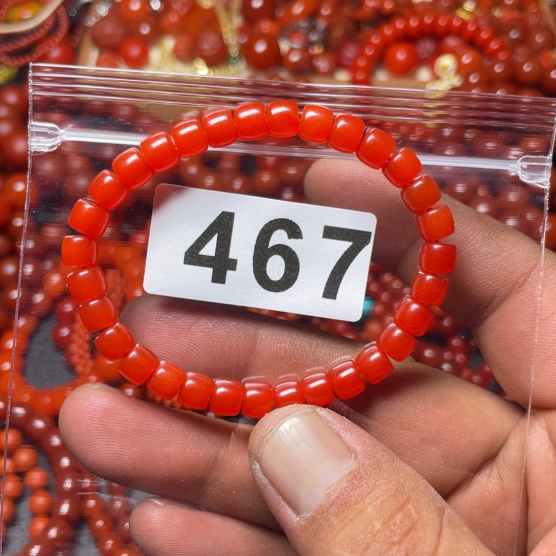 南红玛瑙手链未镶嵌欲