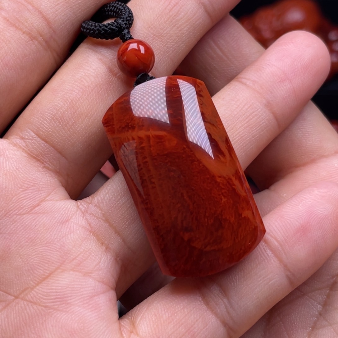 南红玛瑙珠宝奇石未镶嵌吊坠