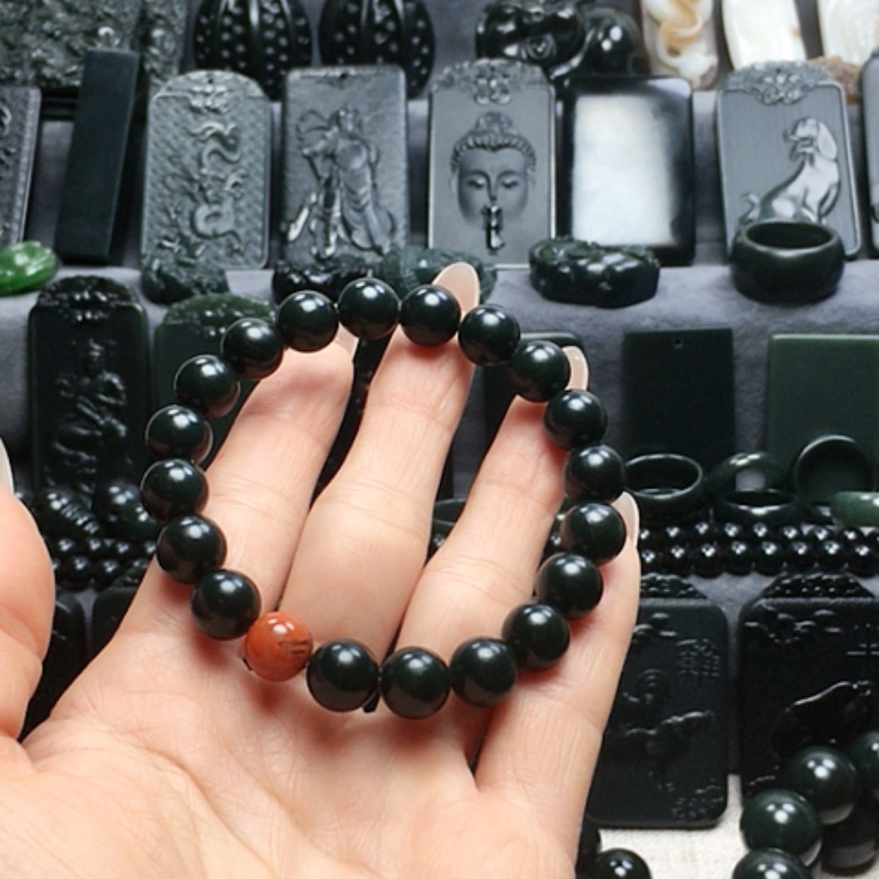 【闪购商品】和田玉手串未镶嵌