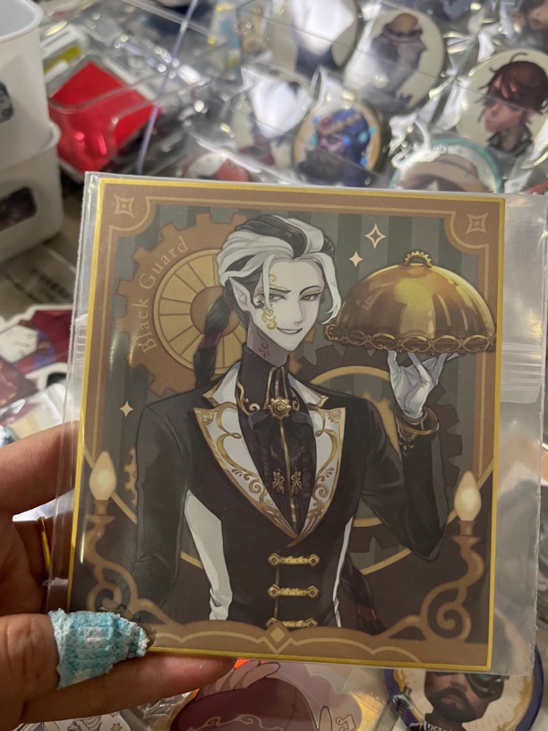 第五人格茶话会色纸小黑