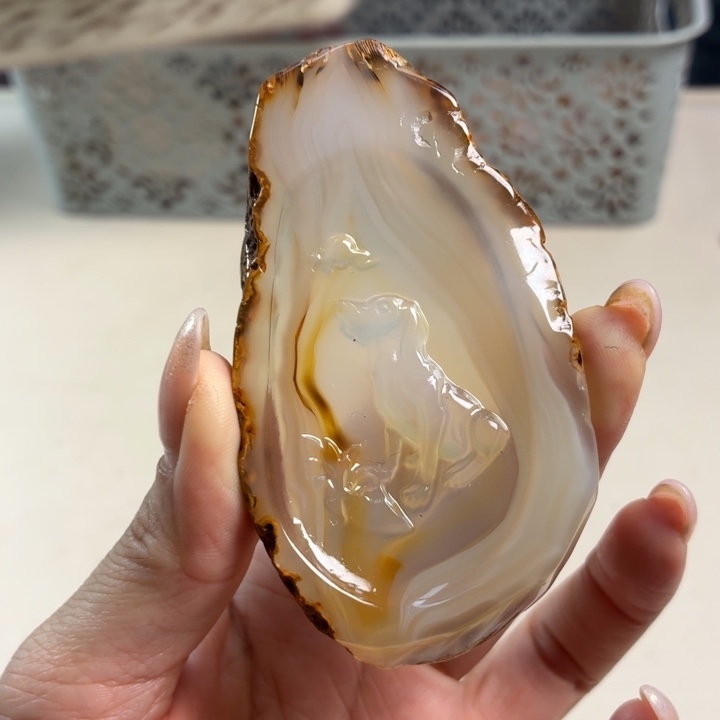 玛瑙/玉髓未镶嵌吊坠(不含链)