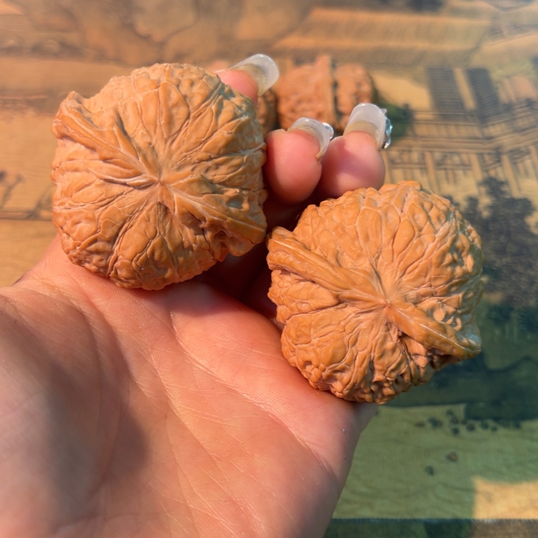 文玩核桃把件南瓜墩48