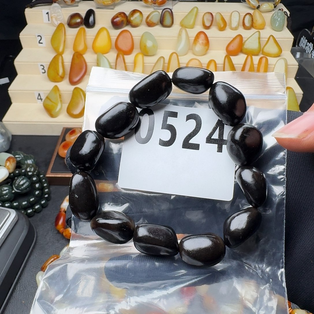 和田玉手串未镶嵌别****珏