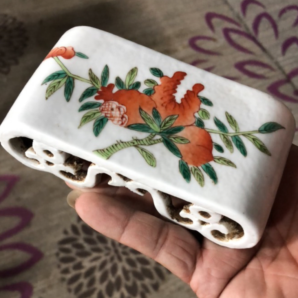 文房墨床一个全品相无磕碰手工