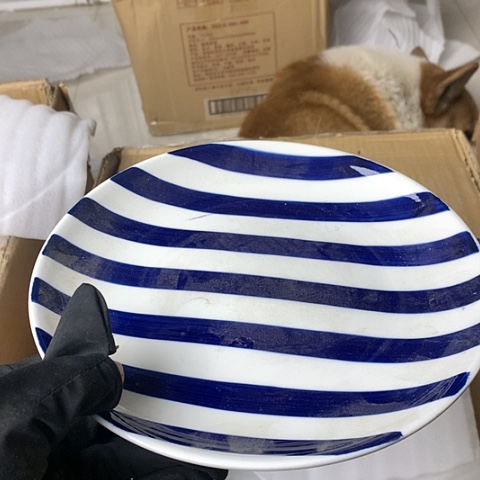 盘陶瓷制品满25拼单发货默认微瑕