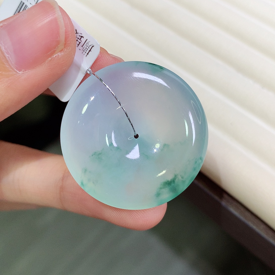 翡翠未镶嵌颈饰297-6.1