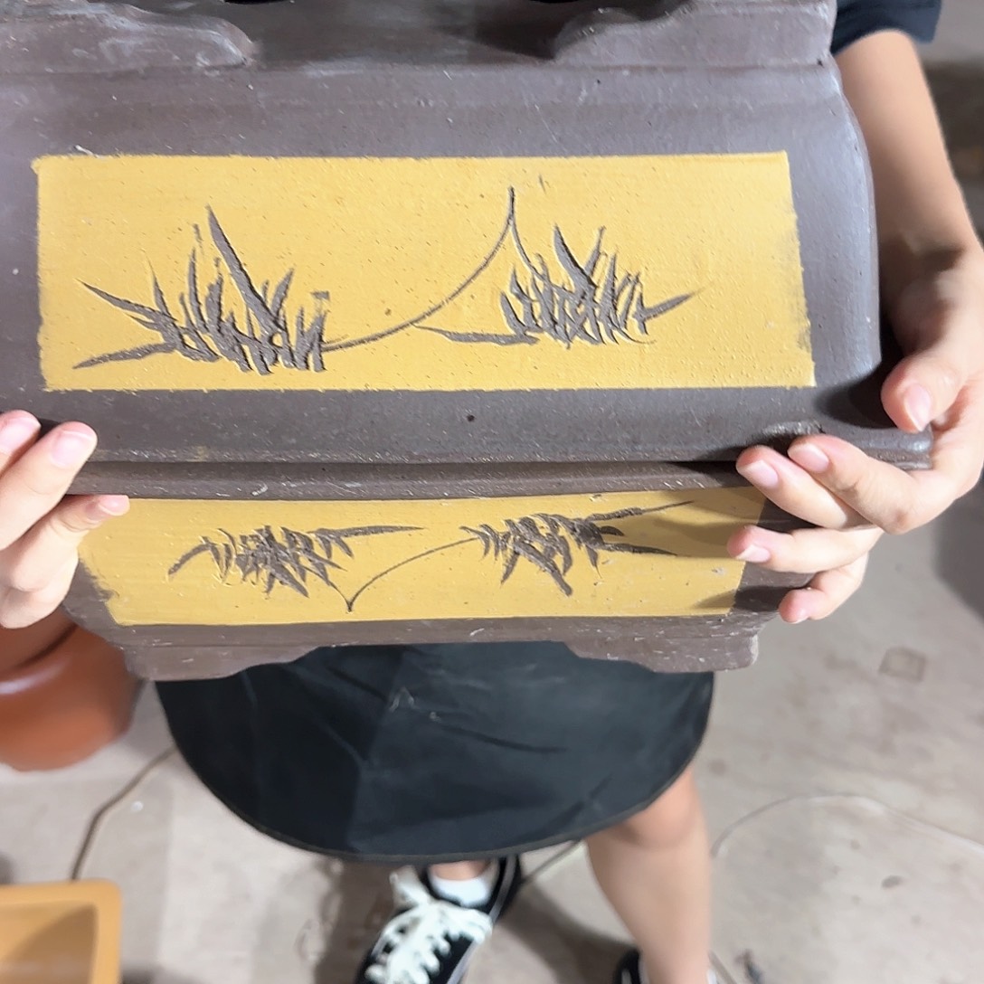 紫砂花盆口径口径26 18 10