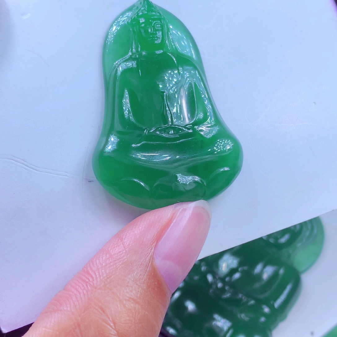 人***️定制翡翠未镶嵌天然