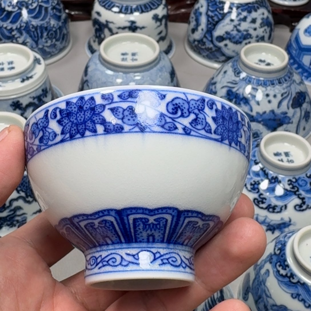 杯子景德镇陶瓷文化艺术