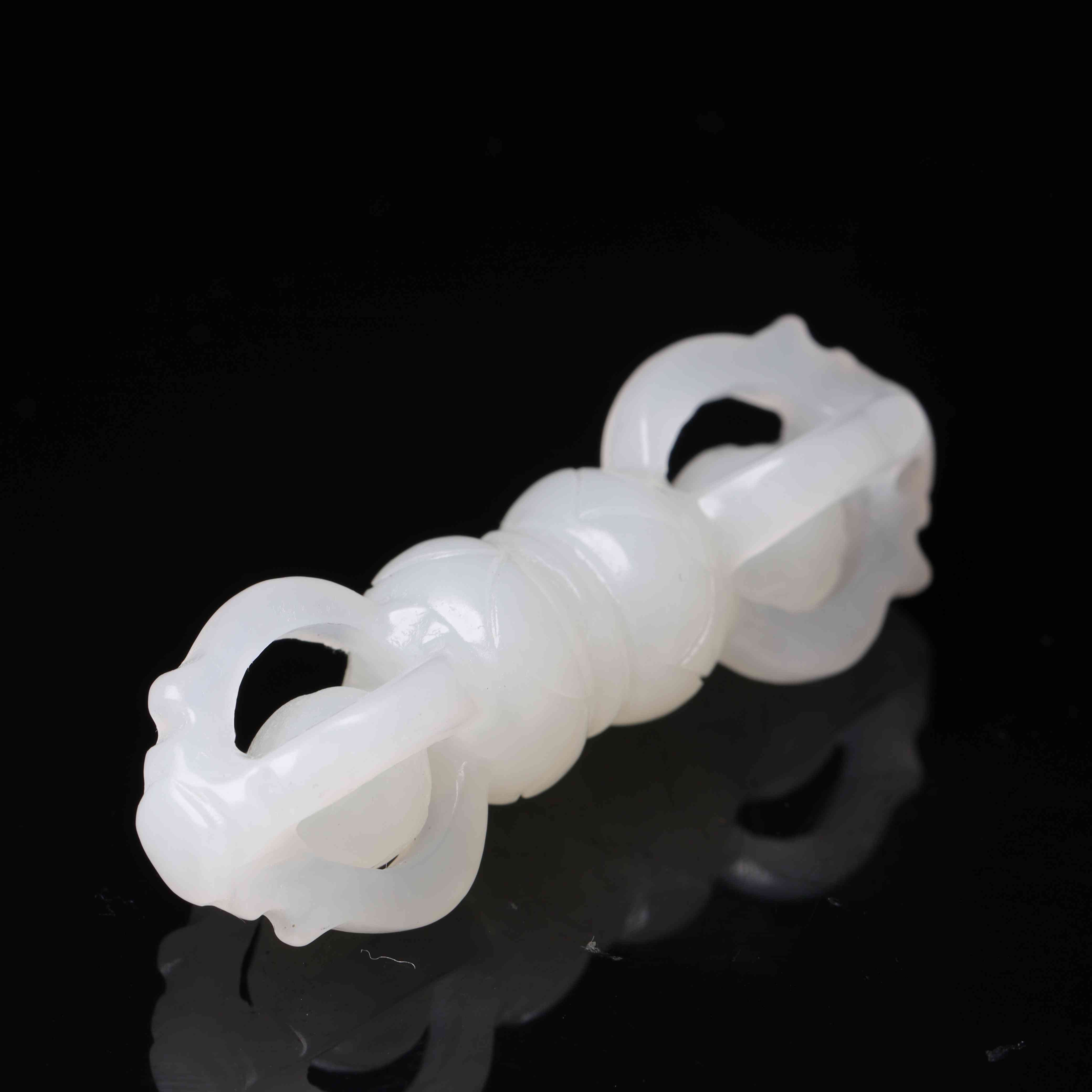 1802清代和田玉金刚杵2077