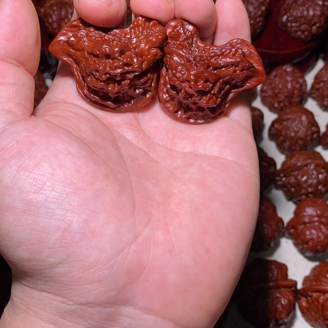 s***r文玩核桃吊坠鸳鸯鸳鸯