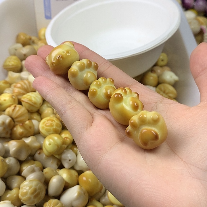 我***…手串菩提根/象牙果象牙果瑕疵糖葫芦 不退不换