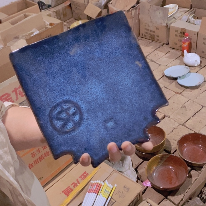 摆件陶瓷盘子碗摆件都有