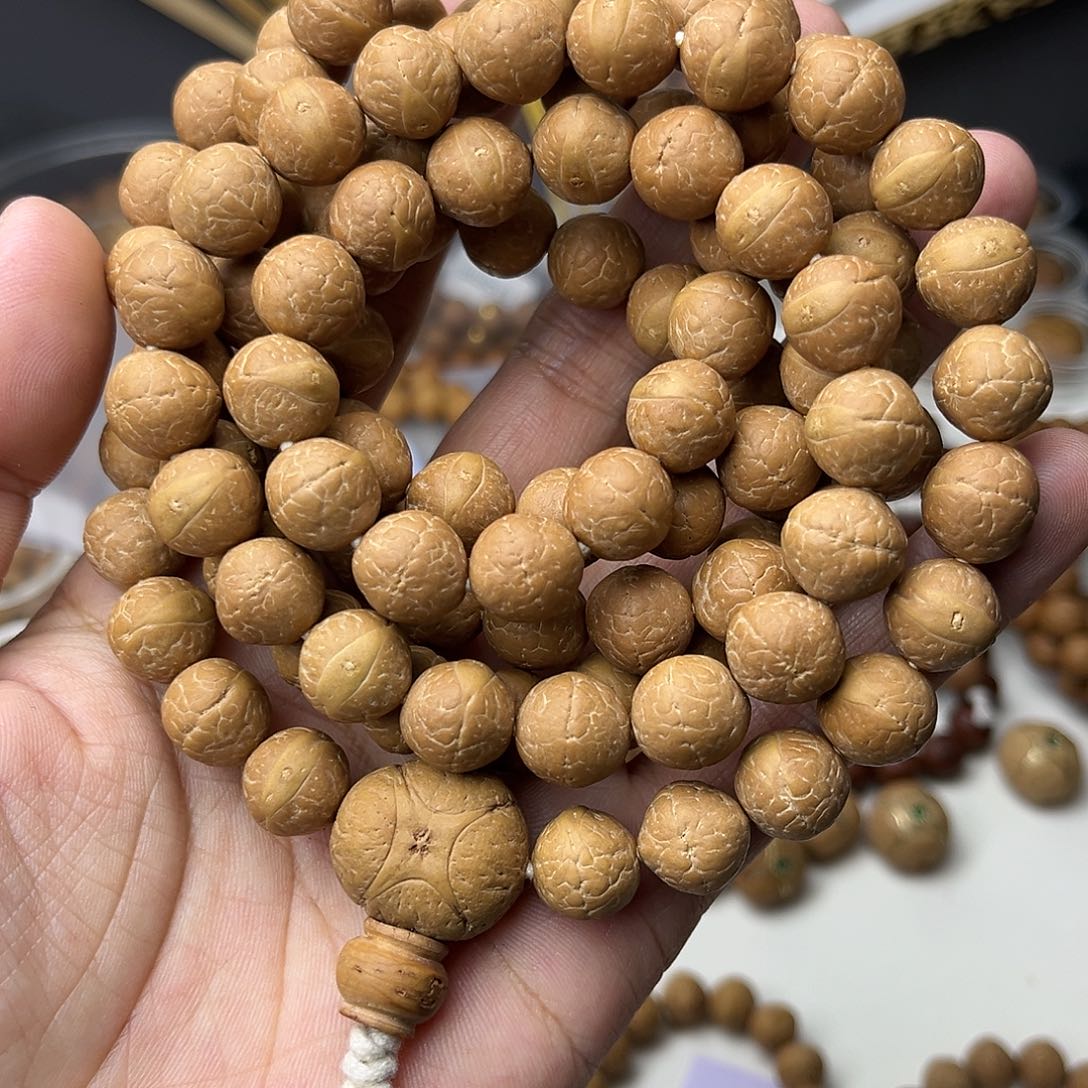 凤眼菩提手串精品正圆108长串11.5