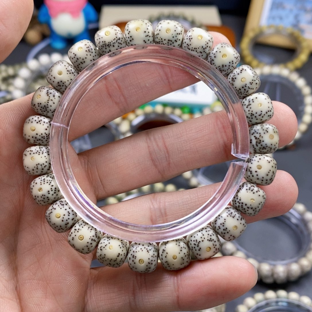 星月菩提手串10青花星点大眼