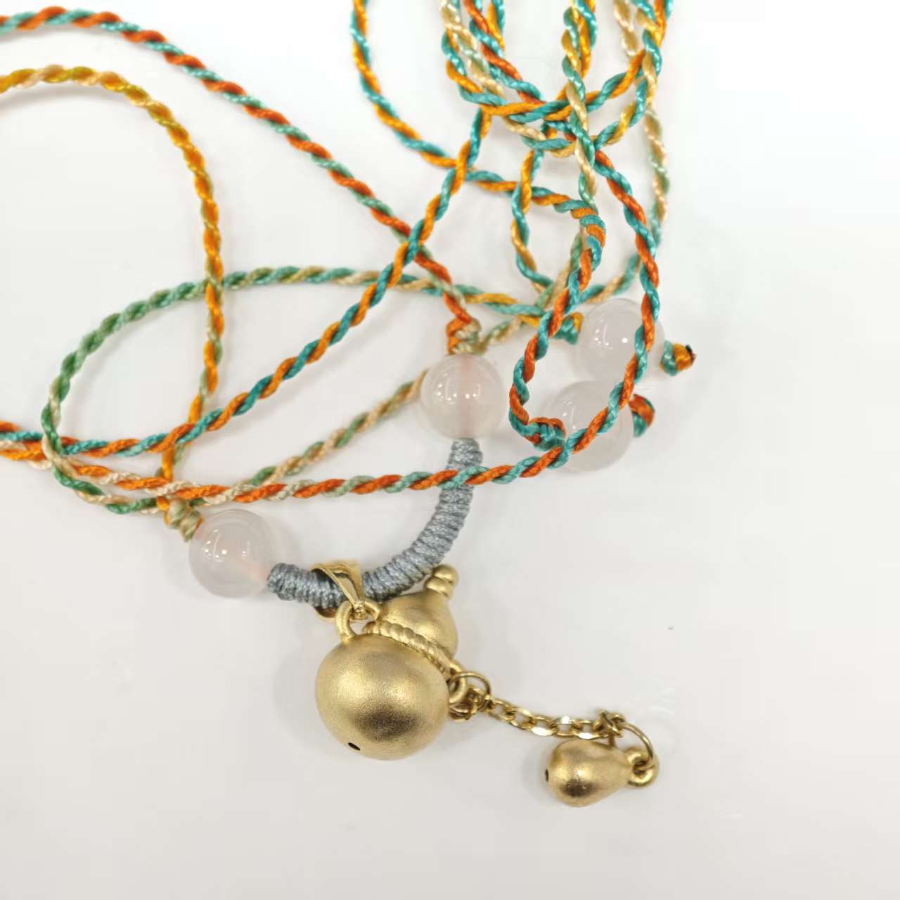 足银银制品 足银葫芦套绳*（多样性发一件）