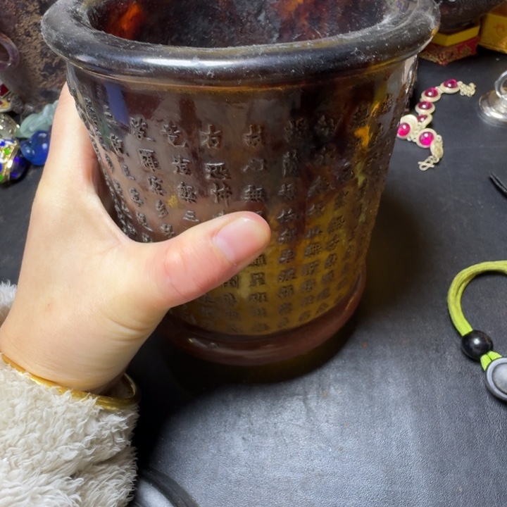 吊坠紫金钵盂菩提