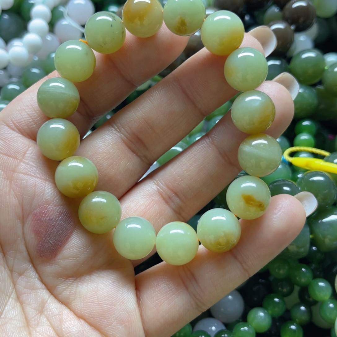 和田玉手链未镶嵌