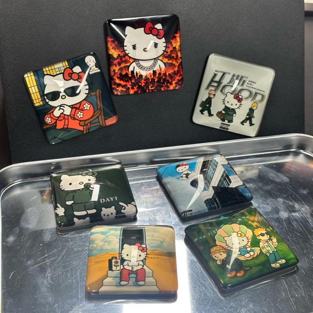 asen hello Kitty水晶专辑冰箱贴！