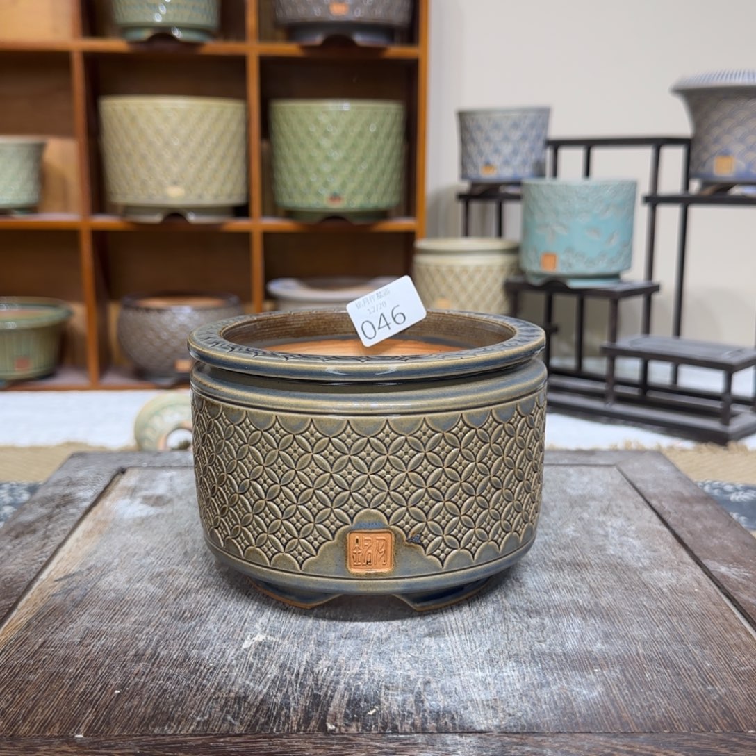 手工花盆 046 内口口径 10.5 cm 