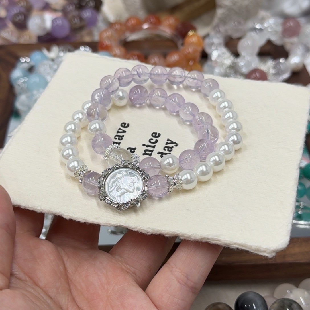 水晶未镶嵌手链1223设计款