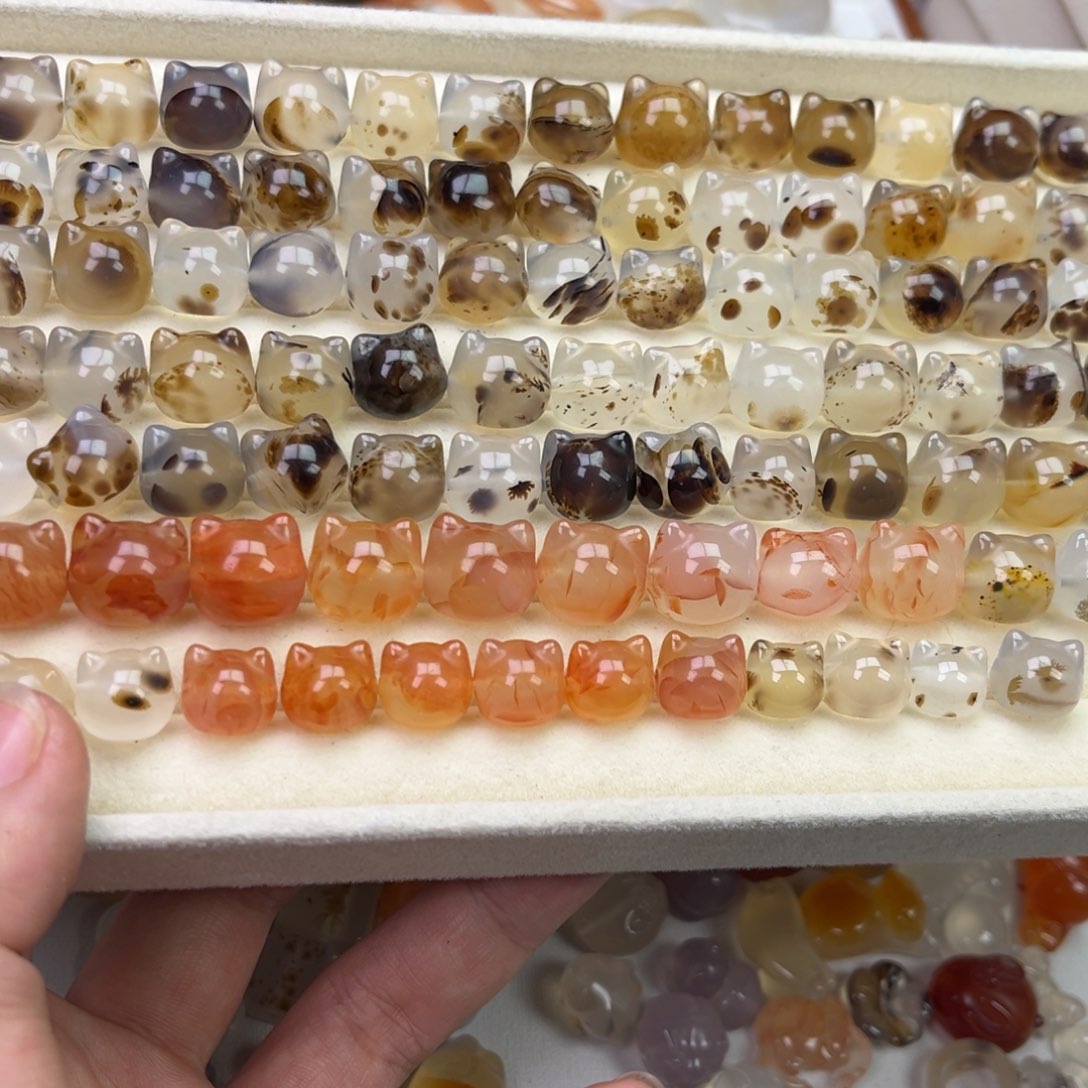 玛瑙/玉髓合金戒指maotou