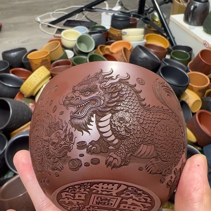 茶杯紫砂全手工紫砂