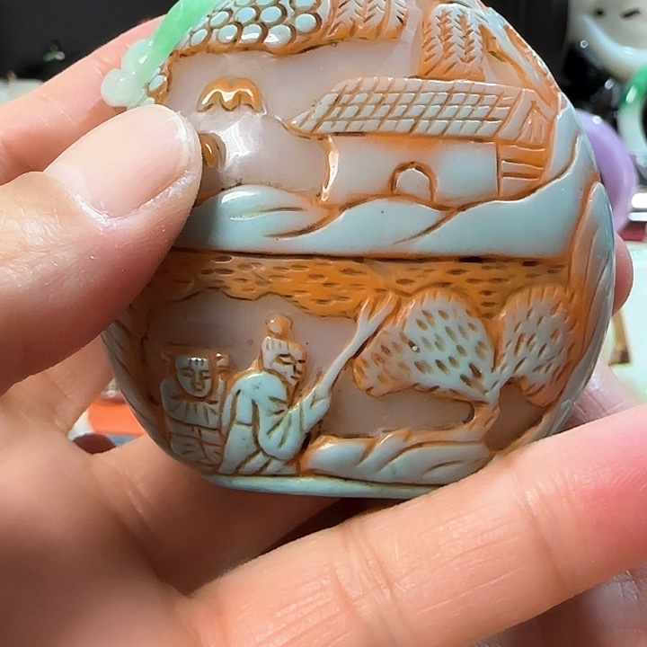 手工艺品琉璃浪****舟器物之美炸炸炸炸