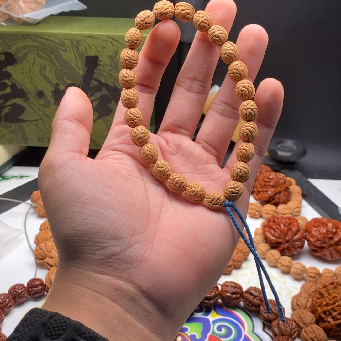 文玩核桃把件11大肠纹桃核