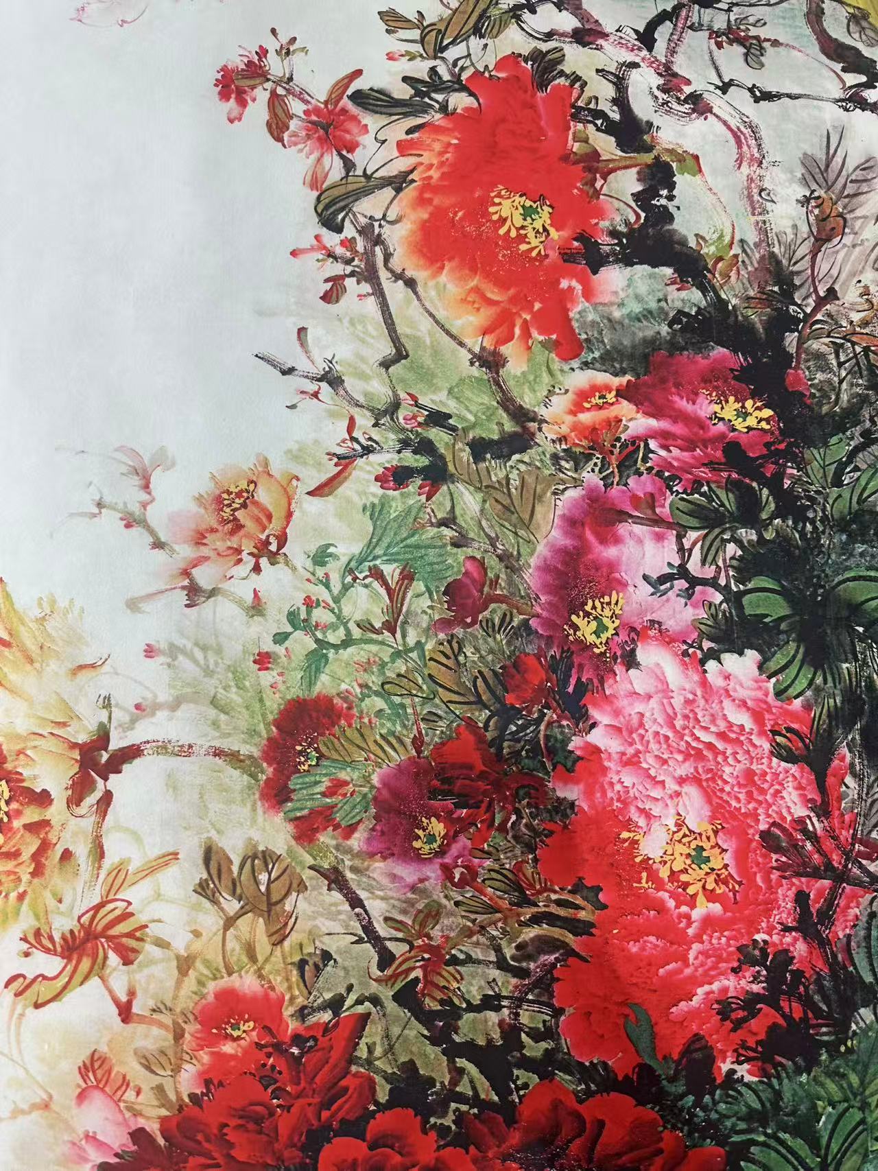 横幅八十公分长卷 涛------听涛亦韵专属装饰画艺术品
