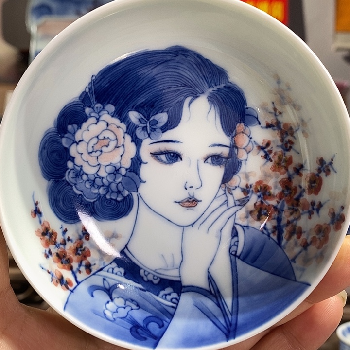 杯景德镇手工手绘陶瓷，高亮兴老师作品