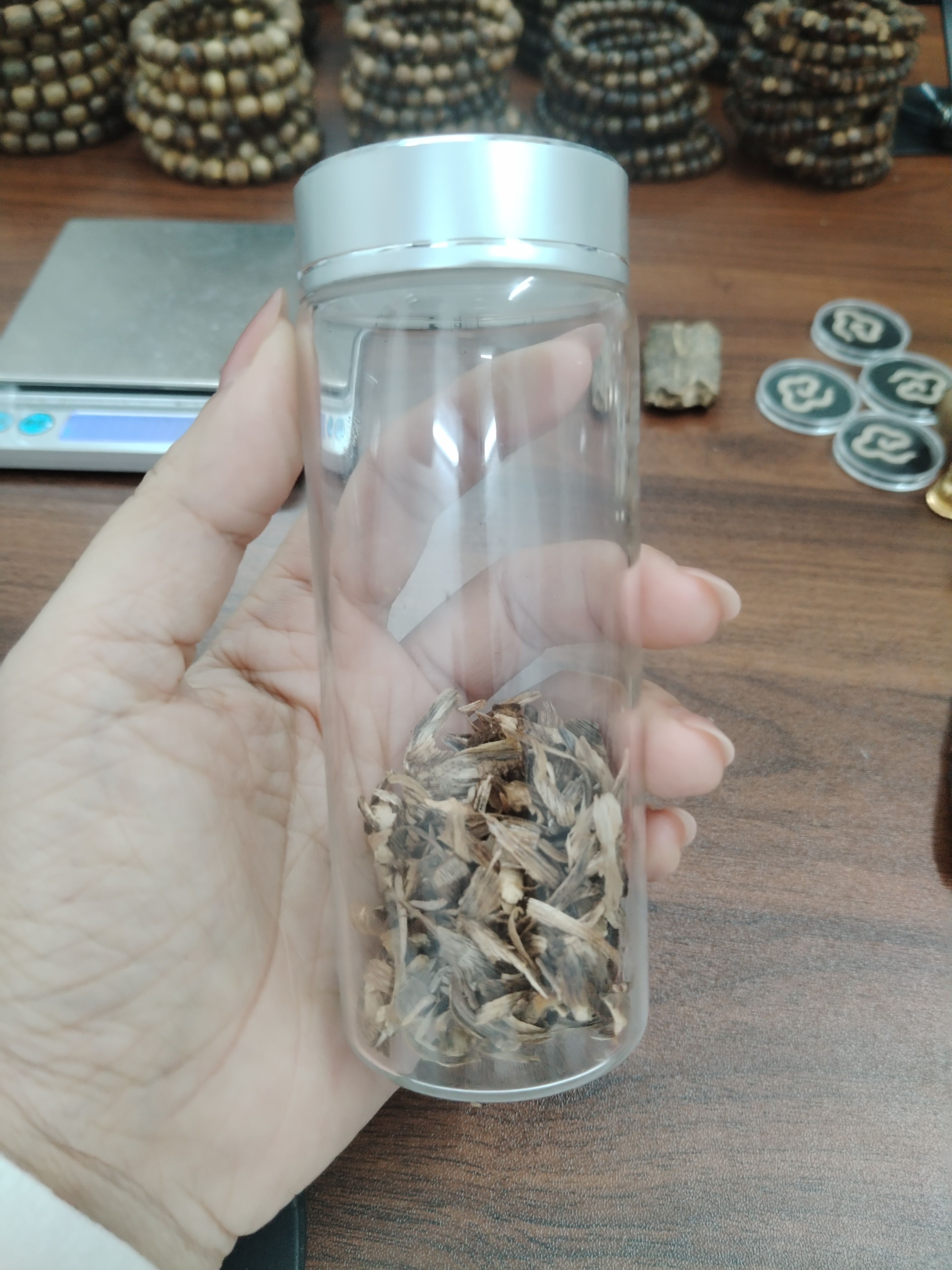 沉香沉香海南沉香虫漏0.9鼓珠单圈福利款多样性发一