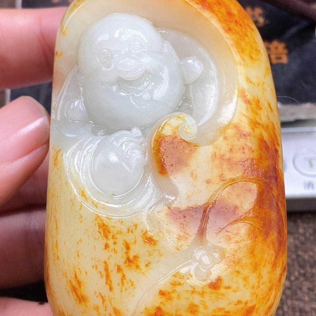 和田玉挂件未镶嵌