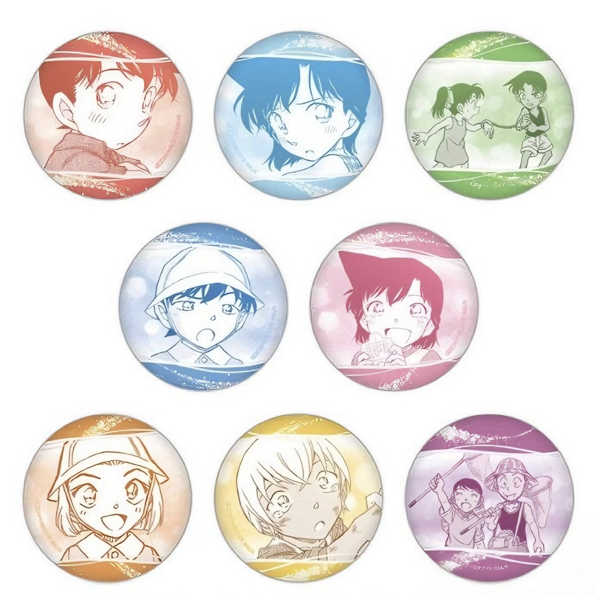 【松子拆】名侦探柯南原画App幼年吧唧收藏吧唧盲盒(默认代拆)