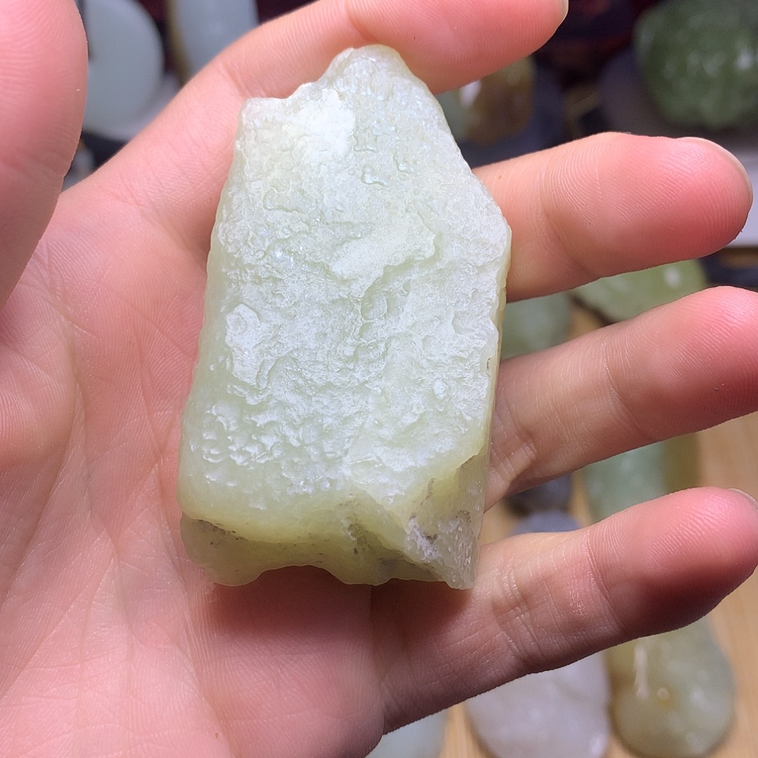 和田玉未镶嵌把件（防拍链接）