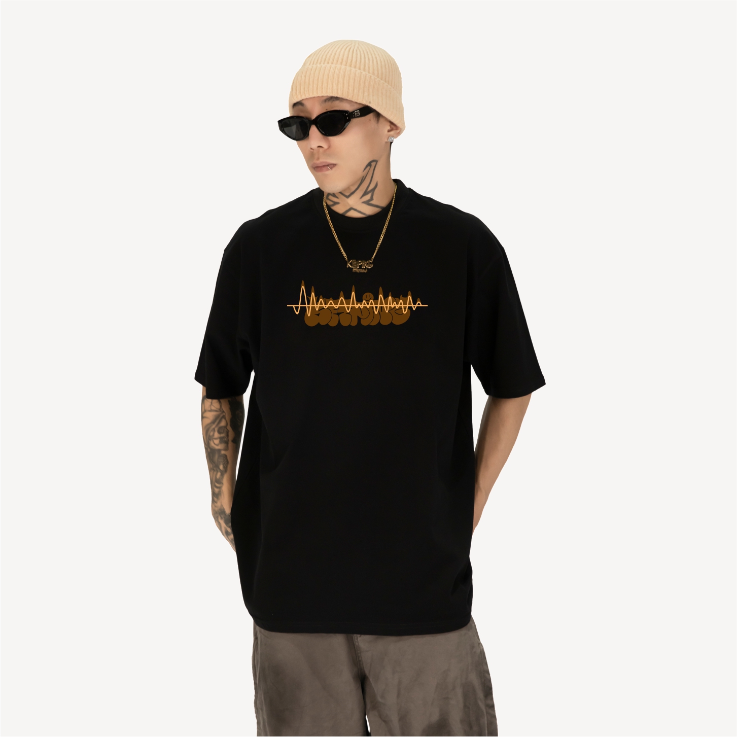 KeepingGearXSolowoo联名款街舞urban编舞Choreography黑白长短袖