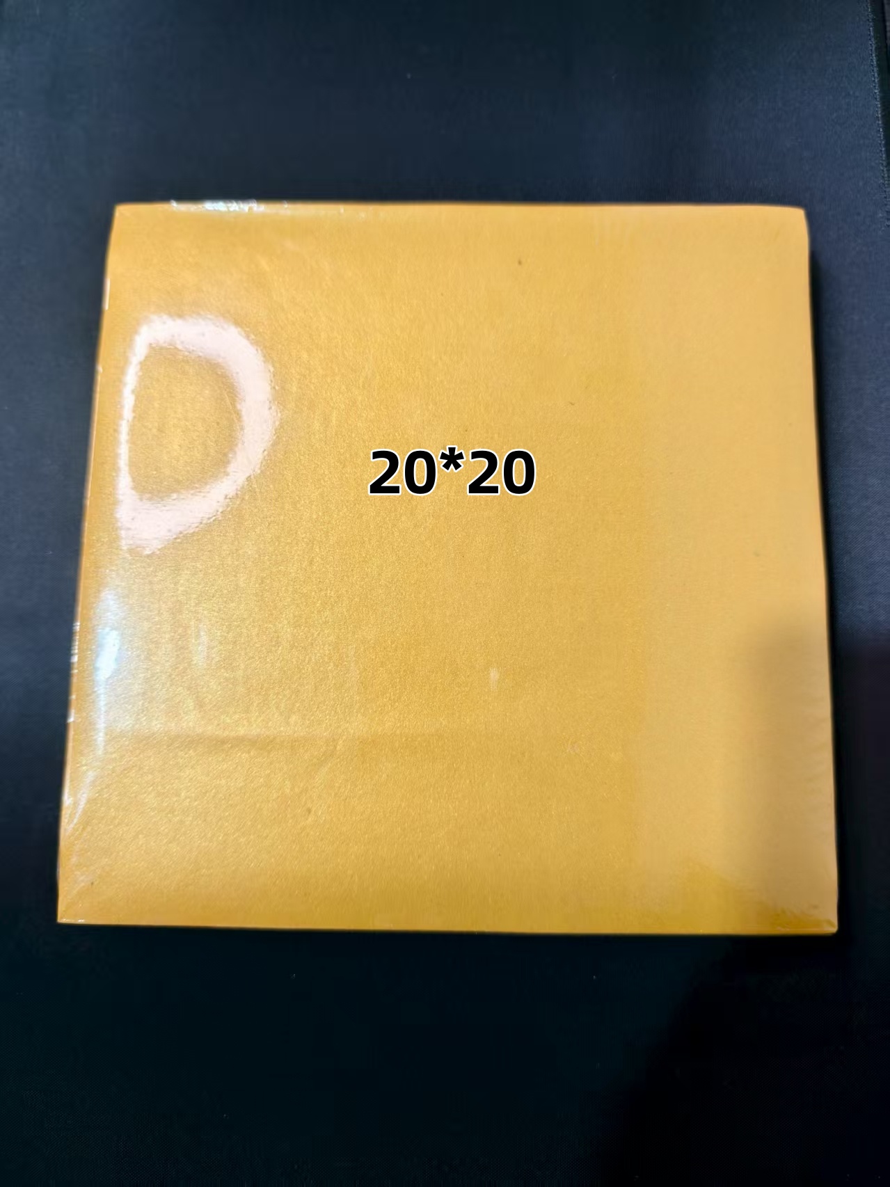 20*20双面加厚鎏金纸传统手工折纸（送袋子）