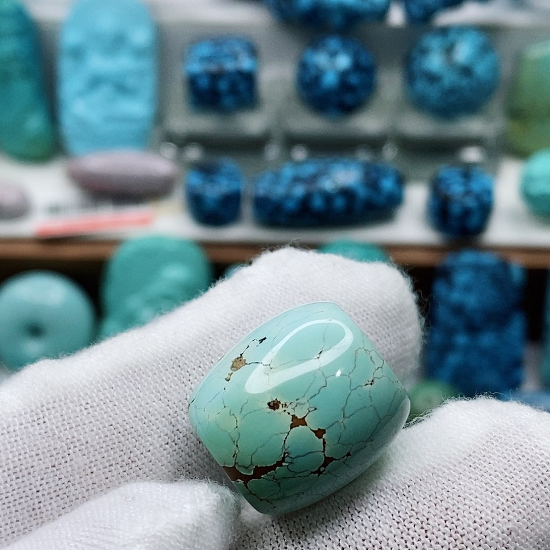 绿松石珠宝奇石未镶嵌