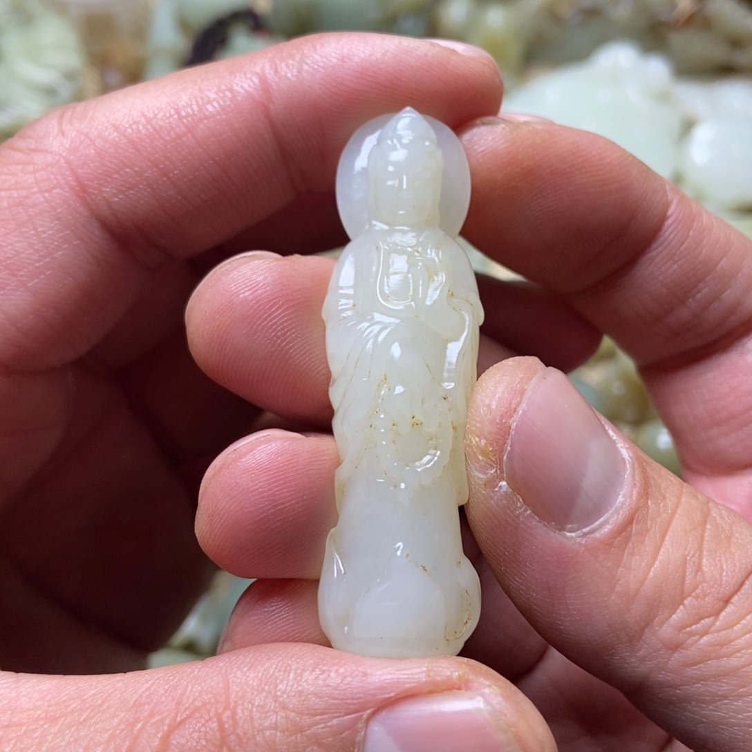 和田玉挂件未镶嵌