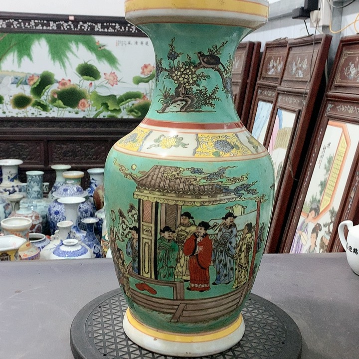 摆件陶博古架陶瓷摆件