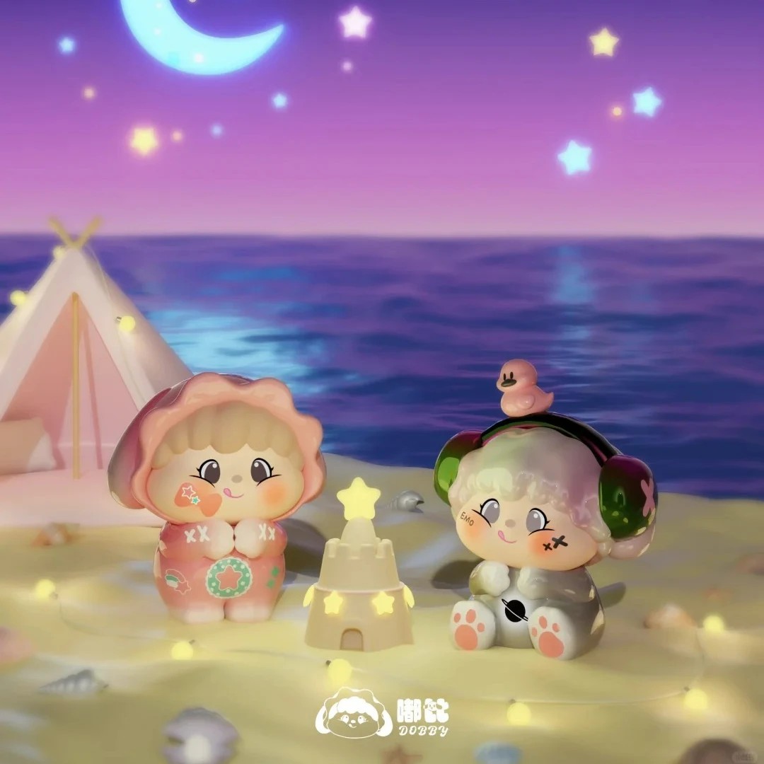 【新粉专拍】Dobby嘟比百变小狗系列萌粒公仔可爱摆件