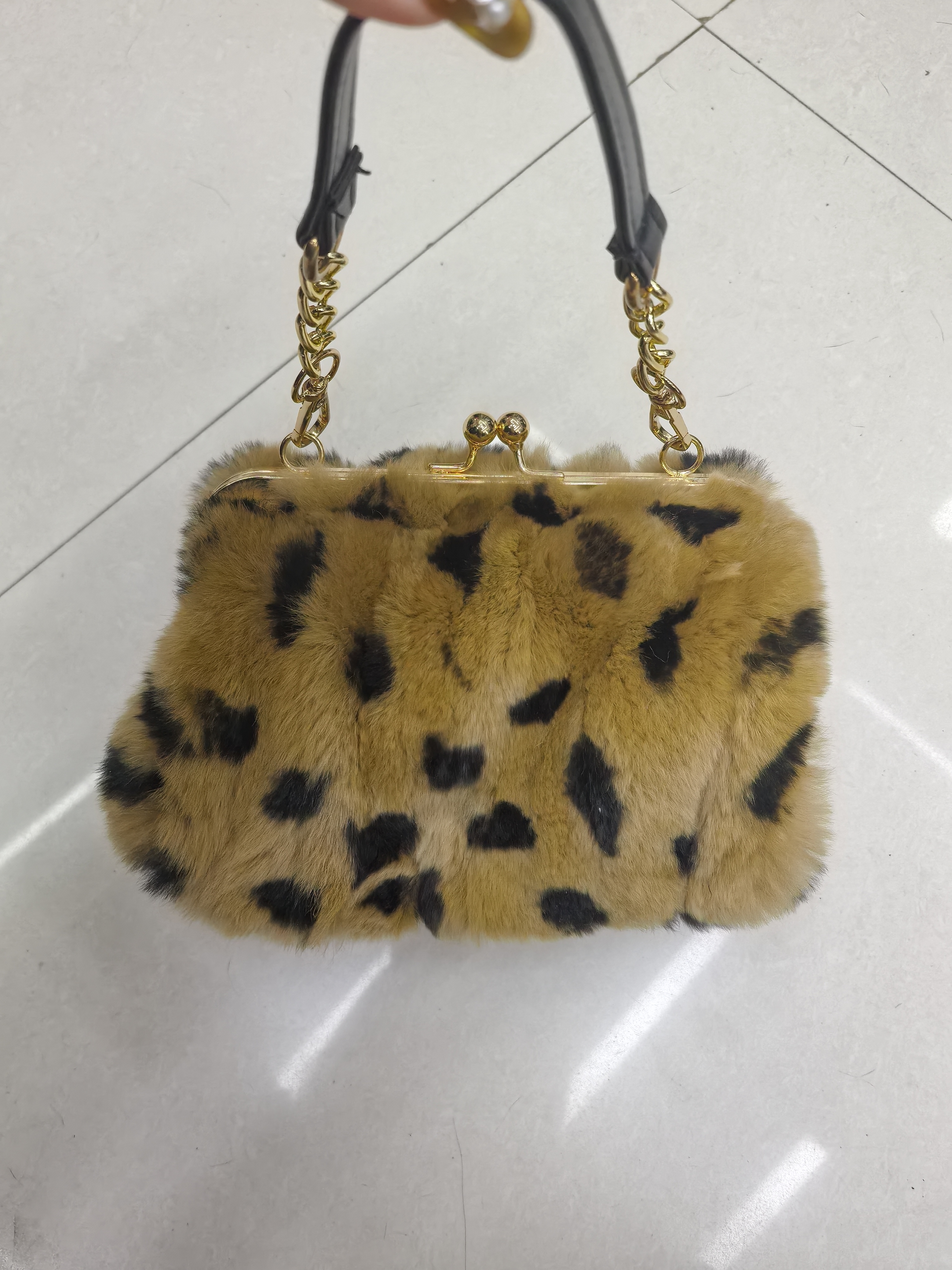 真皮真毛皮草包包