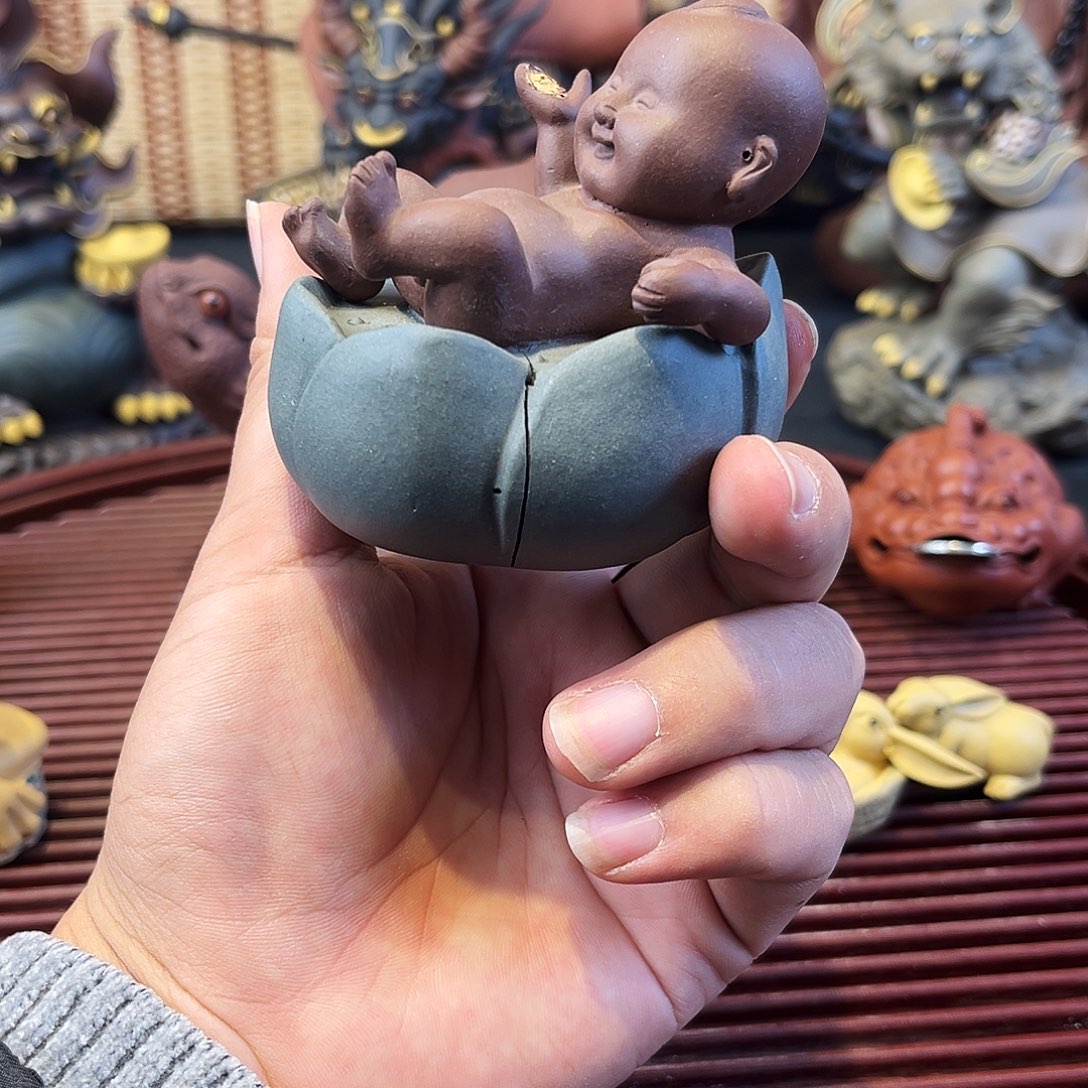 紫砂茶杯高端紫砂茶宠