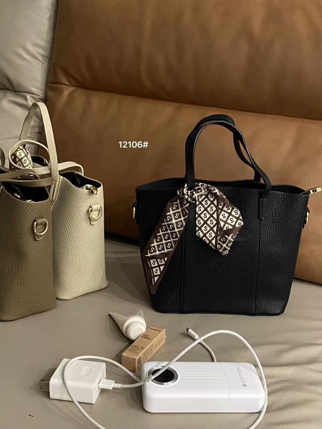 【ARONG阿荣家】包包12106-黑色-米灰-卡其